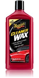 Meguiar's Gold Class Carnauba Plus Premium Liquid Wax Kit, Car Detailing Kit with a Pure Carnauba Wax Blend and a Foam Applicator Pad for Keeping Glossy Paint Protected Like a Pro, 16 Oz Bottle