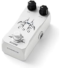 RVONE Analog Compressor Pedal Guitar/Bass, Studio-Grade Guitar Pedal Compressor, Guitar Effects Pedal for Electric Guitar Bass, True Bypass & Aluminum Case