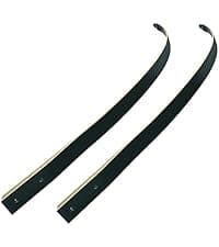 Black Hunter Recurve Bow and Arrow Set, GLURAK 60'' Wooden Takedown Recurve Bows Package, Archery Bow Kit for Target Practice and Hunting, Right Hand, 25-50 Lbs
