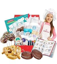Bake 10–12 Treats with Decorating Supplies, Activity Book, and Simple Recipe Gift Idea for Boys and Girls Ages 4-12 Baketivity DIY Cake Pop Kids Baking Kit with Pre-Measured Ingredients B01L5XL49G