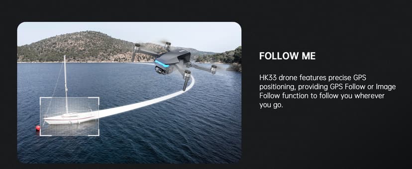 GPS Drones with Camera for Adults 4K, Under 249g, 45 Mins Flight, Brushless Motor, Light, Auto Follow, Tap Fly & Circle Fly, One Key Start, Foldable Drone for Adults Beginners