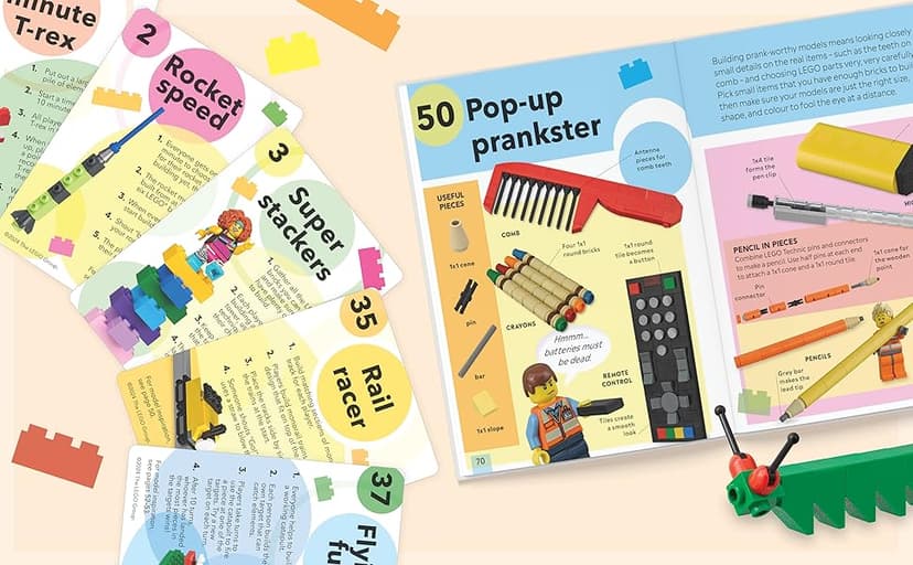 LEGO Fun Family Challenges: 50 Boredom-Busting Ideas to Build and Play