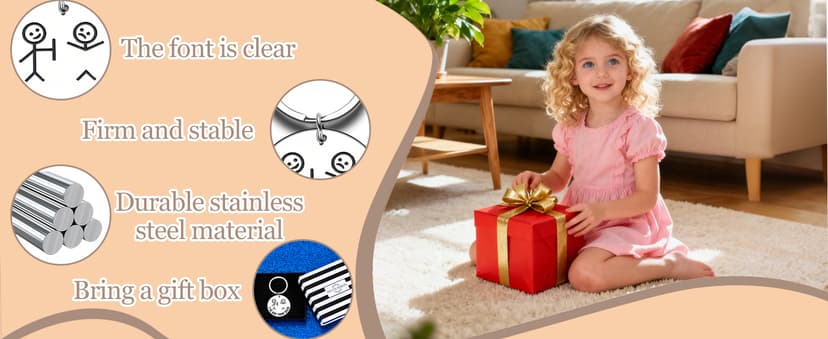 Octamber Funny Gifts Best Friend Keychain for Friends BFF Besties I Got Your Back Keychain