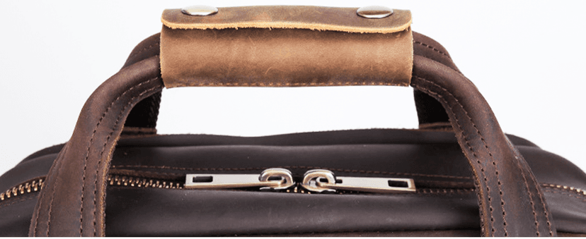 STAR VISTA Bernini Vintage Full Grain Leather Camera Backpack for DSLR/SLR, Camera Case for Photographers, with Tripod Holder, Fits 15.6" Laptop, Casual Outdoor Rucksack, YKK Zippers