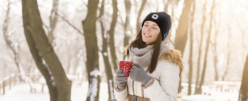 Lenski Stocking Stuffers for Men Adults, Dad Gifts for Men, Bluetooth Beanie Hat for Mens, Mens Gifts for Dad Him Grandpa