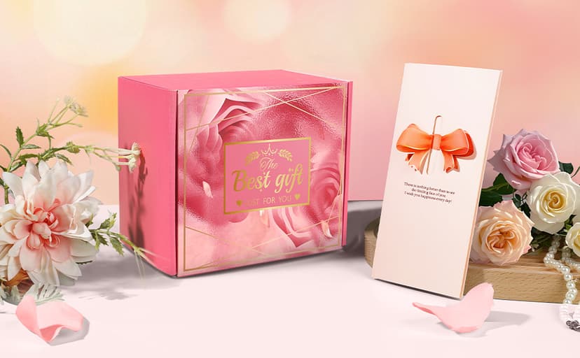 Birthday Gifts for Women, Mom, Sister, Friend: Unique Pink Self Care Spa Relaxation Baskets Set, Christmas, Holiday, Valentines Day Presents for Her, Girlfriend, Grandma, Wife, Bestie, Coworkers