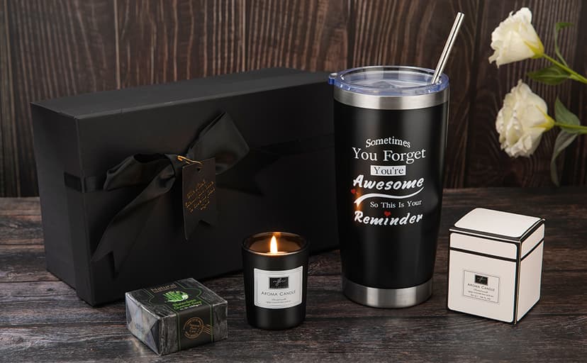 Men Gift Set,Gift Box for Men Birthday Gifts for Men Gift Baskets for Men Male Retirement Gifts Man Gifts Set Unique Birthday Gift Box Presents for Dad,Husband,Boyfriend,Coworker,Son,Christmas Gift