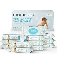 Wipe Warmer with Night Light, Fast and Even Heating, 4 Adjustable Temperature Modes, Baby Shower & Registry Must-haves, Grey Momcozy Baby Wipe Warmer, Innovative Spring Design,Large Capacity Dispenser B0FZKLFGJ1