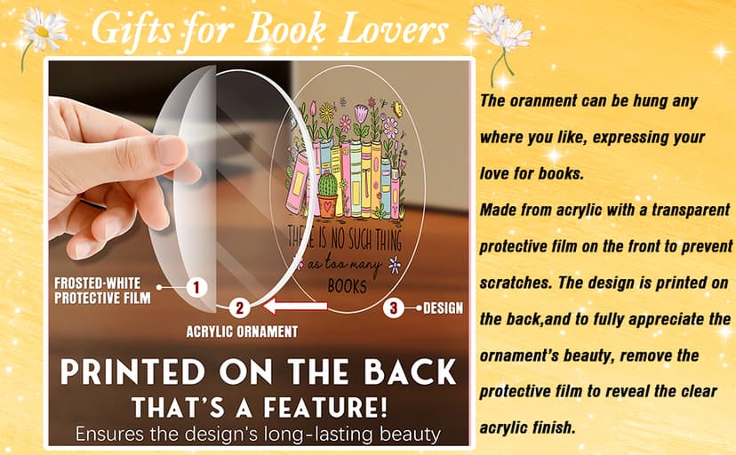 Book Lovers Gifts for Women, Accessories Bookish Gifts for Book Lovers Reading Readers Set of 8