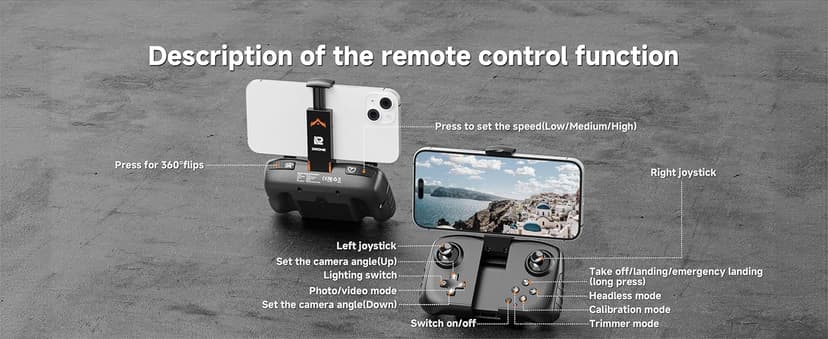 PLEGBLE Drones with Camera for Adults 4K, FPV Beginner Drone with One Key Take Off/Landing, Emergency Stop, Brushless Motor, 2 Batteries 30 Mins Flight Time, Under 249g, Toys Gifts for Teen Boys Kids