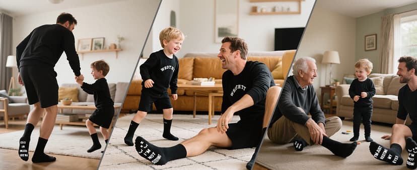 Vitery Stocking Stuffers for Men Teens Adults, White Elephant Gifts for Adults Funny Socks Christmas Essentials