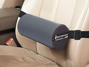 OPTP The Original McKenzie Lumbar Roll – USA-Made Low Back Lumbar Support for Office Chair & Car Seat Back Support Cushion. The Preferred Lumbar Pillow by Physical Therapists - Standard Density