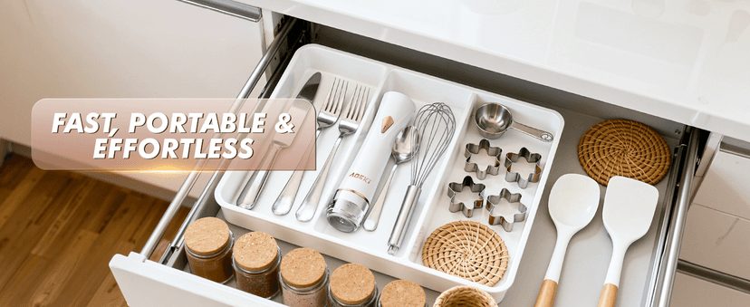 Compact Vacuum Sealer for Food Sealer: Handheld Portable Vacuum Sealer Machine for Food Storage, Rechargeable Food Vacuum Sealing for Kitchen Travel Fridge Meal Prep, Gifts for Mom, Wife, Chef & Home