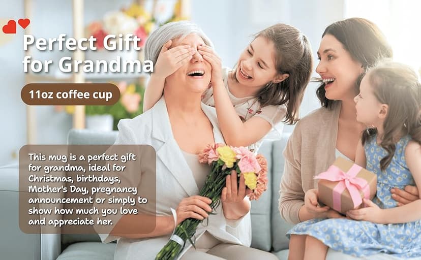 First Time Grandma Gifts, Promoted to Grandma Est 2025 Mug, Let the Spoiling Begin Cup, Soon To Be Grandmas Gift from Daughter, Pregnancy Announcement, Christmas or Grandmas To Be Mothers Day Gift