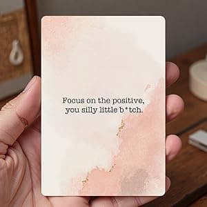 Badass Affirmation Cards - Daily Motivational and Inspirational Cards for Women