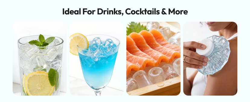 EUHOMY Ice Maker Machine