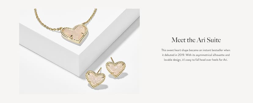 Kendra Scott Elisa Pendant Necklace for Women, Fashion Jewelry, 14k Gold-Plated