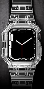 amBand E1 Rugged Band & Case for Apple Watch – Compatible with Series 1–11, SE3/SE2/SE – and Ultra 3/2/1, Lightweight Shockproof Design