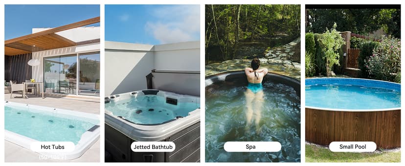 Lydsto S1 Lite Cordless Spa Hot Tub Vacuum Cleaner – 90-Min Runtime, Powerful 20W Brushless Motor, Includes 3 Aluminum Poles, Lightweight Handheld Pool Vacuum to Clean Small Debris Types, Silver