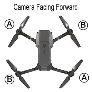 Lozenge Drones 360° Obstacle Avoidance Brushless Drones with Camera for Adults 4K GPS Smart Follow Auto Return Long Battery Life Quadcopter Big Size L900 HJ90 3 Battery Black Carbon Fiber Pattern