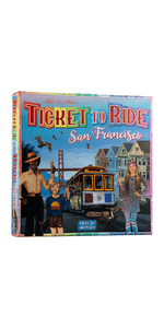 Asmodee Ticket to Ride First Journey Board Game - Fun and Easy for Young Explorers! Train Strategy Game, Family Game for Kids & Adults, Ages 6+, 2-4 Players, 15-30 Min Playtime