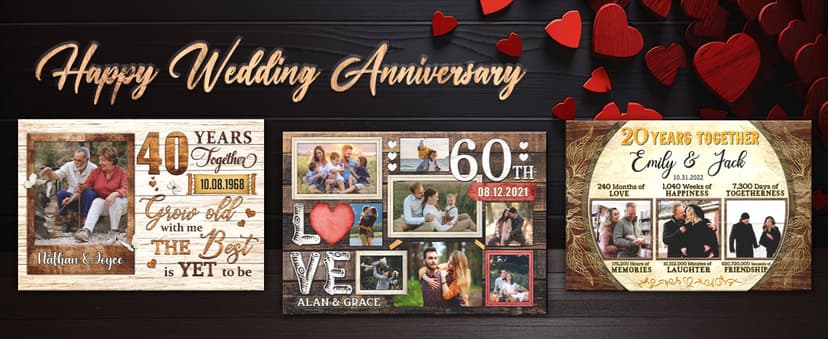 Dem Canvas Personalized Prints, Custom Photo and Name, Wedding Gifts for Couple, Anniversary Valentine Gift, Marriage Prayer Canvas, Engagement Gift (12x08)