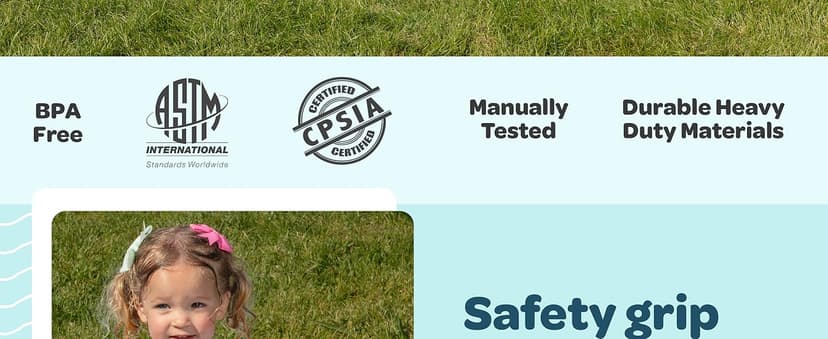 2-in-1 Inflatable Kiddie Pool, 65"x39"x10" (5'5") Soft Cushioned Floor, Handles, Drain, Shallow Rectangular Blowup Swimming Pool for Kids Age 2+ Toddler Ball Pit, Small Adult Backyard Tanning Pool