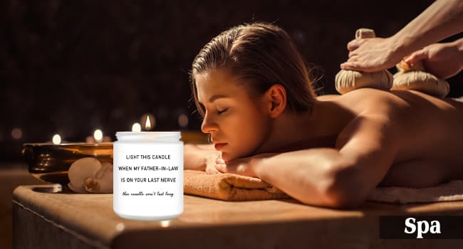 Homsolver Mother in Law Gifts, Mothers Day Birthday Gifts for Mother-in-Law, Anniversary Retirement Gift for Mom from Daughter Son in Law, Funny Lavender Candle Gift for Mom in Law B0DHLFTZ65