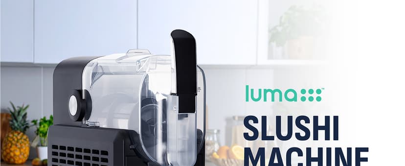 Luma Comfort Clear Ice Cube Maker Machine | First Cubes in 15 Minutes, 40 lbs. of Ice in 24 Hours | Countertop Portable Design in Stainless Steel