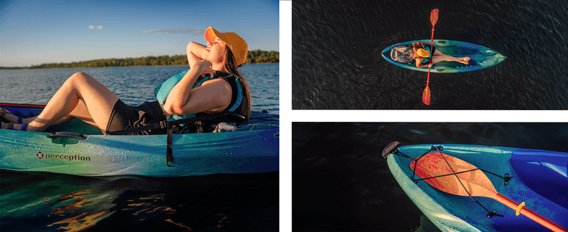 Perception Kayaks Tribe 9.5 | Sit on Top Kayak | Recreational Kayak