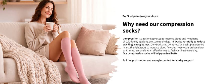 Laite Hebe 4 Pairs-Compression Socks for Women&Men Circulation-Best Support for Nurses,Running,Athletic B0B3RFNH1G