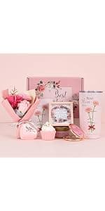 Mothers Day Gifts Mom Gifts Birthday Gifts Box for Girlfriend Wife Lover Valentine's Day Gifts for Women Heart-shaped Red Rose Love Gift Basket Love You Present Wedding & Engagement Anniversary Roman B0CP3X9LDL