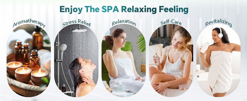 Shower Steamers Aromatherapy 8 Pack - Gifts for Women, Shower Bombs with Essential Oils, Self Care and Stress Relief Stocking Stuffers, Relaxation Birthday Gifts for Women and Men