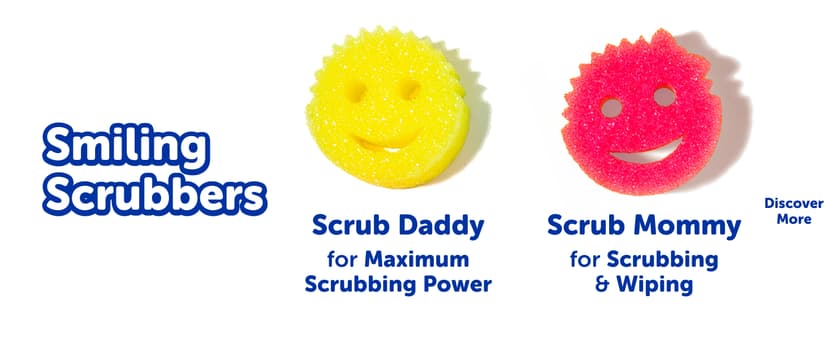Scrub Daddy Household Cleaning + BBQ Bundle - BBQ Daddy Bristle Free Grill Brush - 2 Microfiber Cleaning Towels - All Purpose Cleaner PowerPaste Cleaning Paste + Scrub Mommy Sponge B0DQT39KBV
