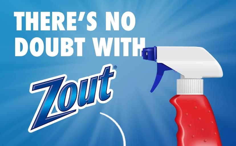 Zout Laundry Stain Remover Spray, Triple Enzyme Formula Removes the Toughest Stains, Made in the USA, 22 Ounce Bottles, 2-Pack