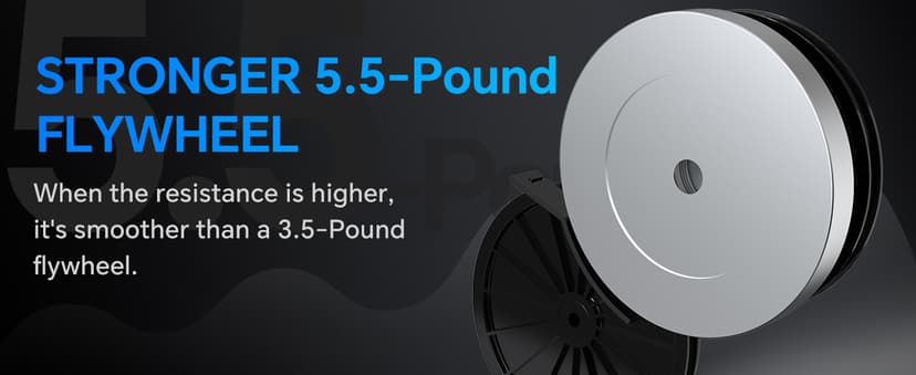 Foldable Exercise Bike for Small Apartments, Stationary Bikes for Home, Indoor Portable Cycling Bike with 16-Level Magnetic Resistance, 260LBS Capacity, 5.5 LBS Flywheel, for Small Space Workout 816