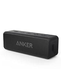 Anker Soundcore 2 Portable Bluetooth Speaker with Stereo Sound, Bluetooth 5, Bassup, IPX7 Waterproof, 24-Hour Playtime, Wireless, Speaker for Home, Outdoors, Travel