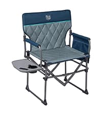 TIMBER RIDGE Oversized Folding Camping Chair High Back Heavy Duty for Adults Support up to 500lbs with Cup Holder, Side Pocket Cooler Bag