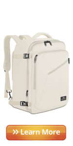 MATEIN Weekender Backpack, Large Capacity Travelling Suitcase Backpack with Strap for Clothes, Expandable Flight Approved Business Carry on Daypack for International Travel, Blue