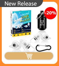 Motorcycle Ear Plugs for Wind Noise Reduction, 2 Pairs Reusable Motorcycle Accessories - Moto Earplugs, Soft Comfortable Hearing Protection for Motorbike, Touring, Racing, Riding - 25dB, Biker Gifts