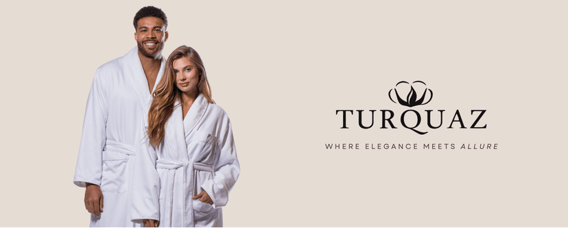 Turquaz Robes for Women - Luxury Plush Lined Bathrobe, 100% Polyester Microterry & Microfiber, Cozy & Elegant Womens Robe