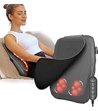 Comfier Heating Pad for Back Pain Relief, Fast Heating Pads for Back Neck and Shoulders, Electric Heated Wrap, 3 Heat Levels & 90-Mins Auto Shut Off, Birthday Gifts for Mom Dad Women Men