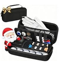 YOREPEK 2 Layer Golf Trunk Organizer, Golf Gifts for Men with Separate Ventilated Compartment for 2 Pair Shoes, Waterproof Car Trunk Locker for Balls, Tees, Clothes, Gloves, Accessories, Golfer Gifts