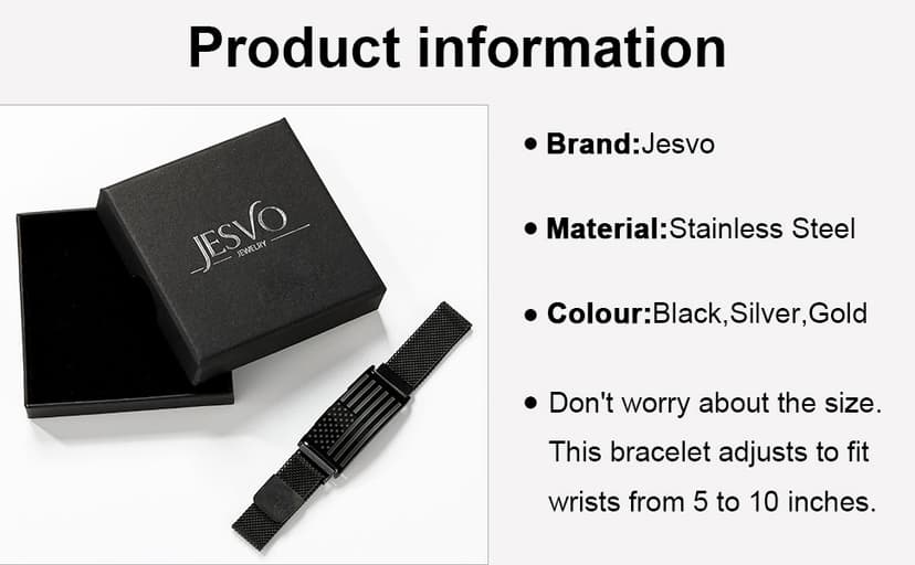 To My Dad/New Dad/Stepdad/Father-in-Law Bracelet, Adjustable Stainless Steel American Flag Bracelet Jewelry, Birthday Valentine Father’s Day Gifts