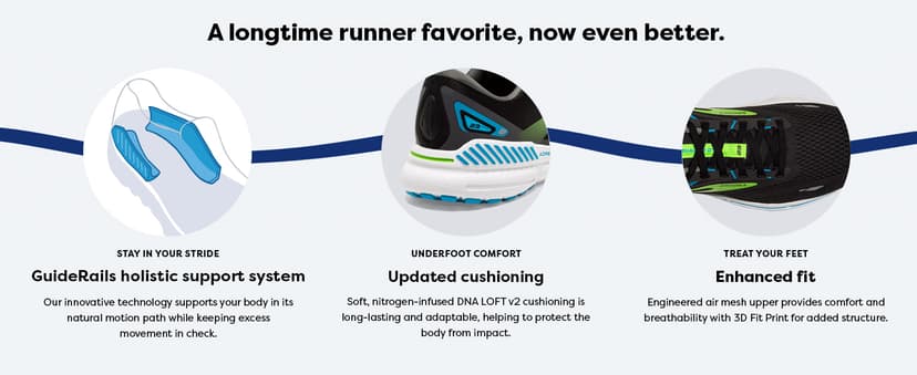 Brooks Men's Adrenaline Gts 23 Sneaker