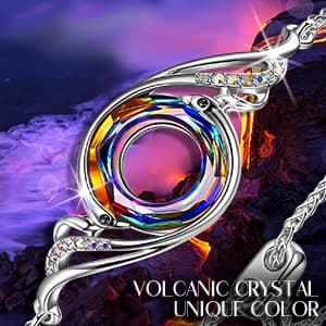 Kate Lynn ♥ Rise From the Ashes Phoenix Bracelet Made with Crystals from Austria, Adjustable Slider Bracelet for Women, Packaged with Jewelry Box, Birthday Gift for Women, Symbol of Luck and Renewal