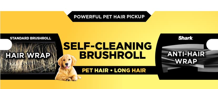 Shark | Upright Vacuum Cleaner for Home | Rotator Lift-Away | No Hair Wrap | HEPA Filter | Lightweight Bagless Vacuum for Pet Hair | LED Headlights For Carpets & Hardwood Floors | Silver | LA502