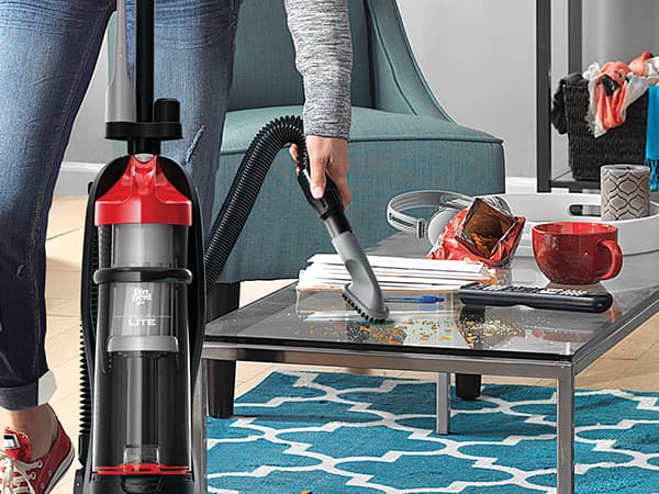 Dirt Devil Endura Lite Upright Bagless Vacuum Cleaner for Carpet and Hard Floor, Powerful, Lightweight, Corded Vacuum Cleaners for Home Use