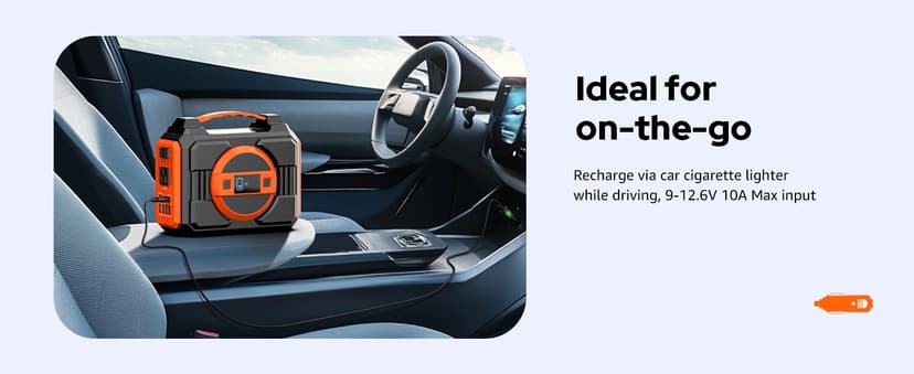 Solar Powered Generator 300W Rated, Portable Solar Generator Power Station with Solar Panels 40W Included, 220Wh Sola Power Bank with AC Outlet 110V Pure Sine Wave for Home Use Camping Outdoor