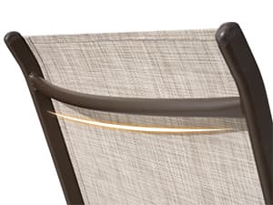 Crestlive Products Outdoor Chaise Lounge Chair,5-Position Pool Lounge Chairs with Armrests Sunbathing Recliner for Patio, Beach, Deck, Yard (2PC Beige)